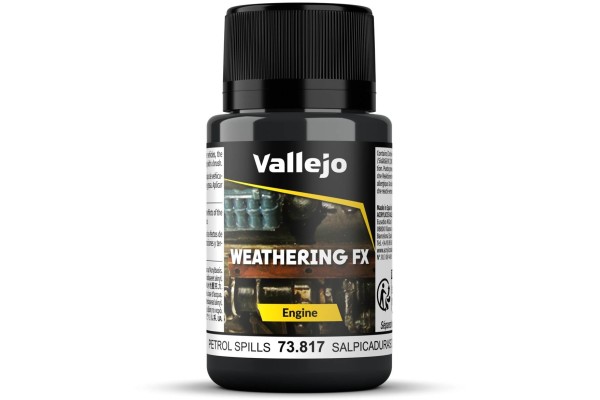Vallejo Weathering Effects Engine Effect Petrol Spills 40 Ml