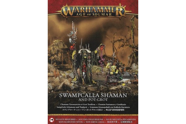 Orruks: Swampcalla Shaman With Pot Grot ---- Webstore Exclusive