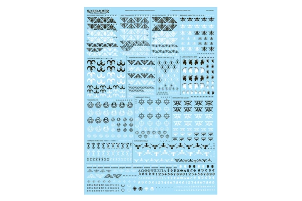 The Horus Heresy: Solar Auxilia Vehicle Markings Transfer Sheet ---- Webstore Exclusive