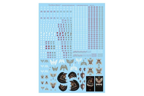 Dark Angels Transfer Sheets ---- Webstore Exclusive