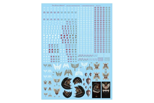 Dark Angels Transfer Sheets ---- Webstore Exclusive