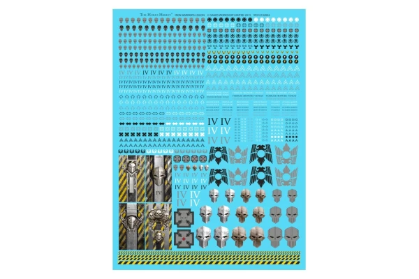 Iron Warriors Legion Transfer Sheets ---- Webstore Exclusive