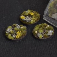 Highland Bases - Round 50Mm (X3)