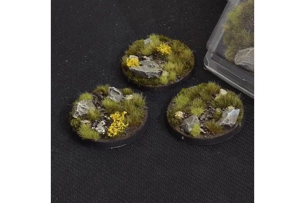 Highland Bases - Round 50Mm (X3)