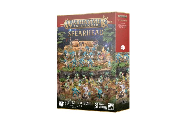 Spearhead: Seraphon Sunblooded Prowlers Spearhead: Seraphon Sunblooded Prowlers