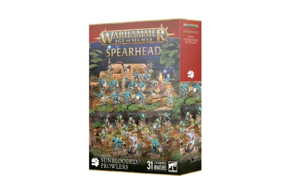 Spearhead: Seraphon Sunblooded Prowlers