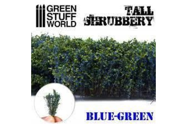 Tall Shrubbery - Blue Green
