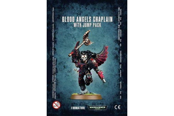 Space Marines: Blood Angels - Chaplain With Jump Pack --- Temporarily Out Of Stock Bij Gw ---- Webstore Exclusive