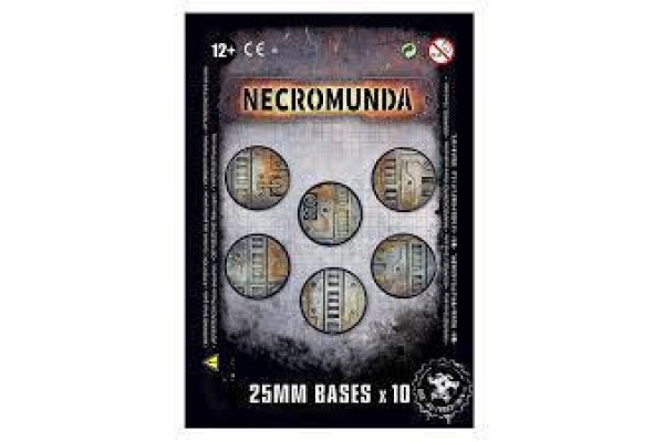 Necromunda 25Mm Bases --- Temporarily Out Of Stock Bij Gw ---- Webstore Exclusive