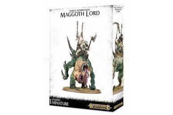 Maggotkin Of Nurgle: Nurgle Rotbringers Maggoth Lord / Morbidex Twiceborn / Bloab Rotspawned / Orghotts Daemonspew --- Temporarily Out Of Stock Bij Gw ---- Webstore Exclusive