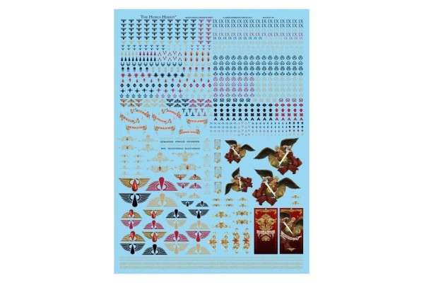 Blood Angels Legion Transfer Sheet --- Temporarily Out Of Stock Bij Gw ---- Webstore Exclusive