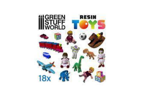Children Toys Resin Set