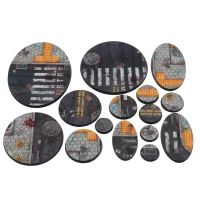 Silent Streets Instabases Round 28Mm (10 Pc.)