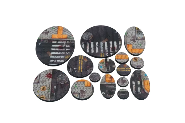 Silent Streets Instabases Round 28Mm (10 Pc.)