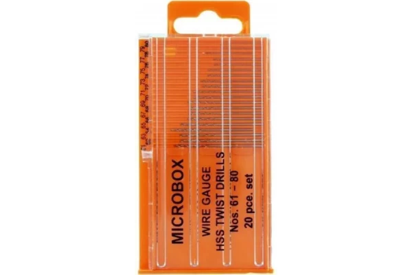 Vallejo Tool Microbox Drill Set (20) 61-80