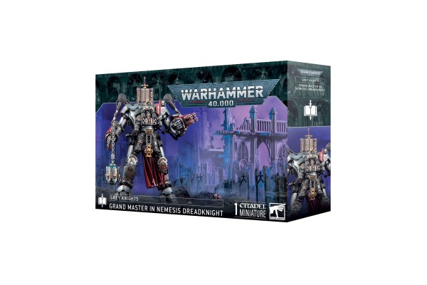 Grey Knights: Grand Master In Nemesis Dreadknight Grey Knights: Grand Master In Nemesis Dreadknight