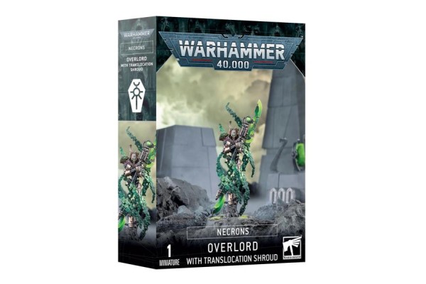 Necrons: Overlord With Translocation Shroud