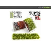 Grass Tufts - 12Mm Self-Adhesive - Realistic Green