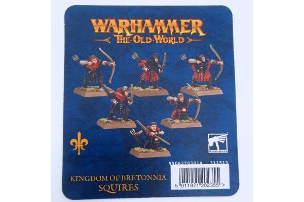 Kingdom Of Bretonnia: Squires --- Temporarily Out Of Stock Bij Gw ---- Webstore Exclusive