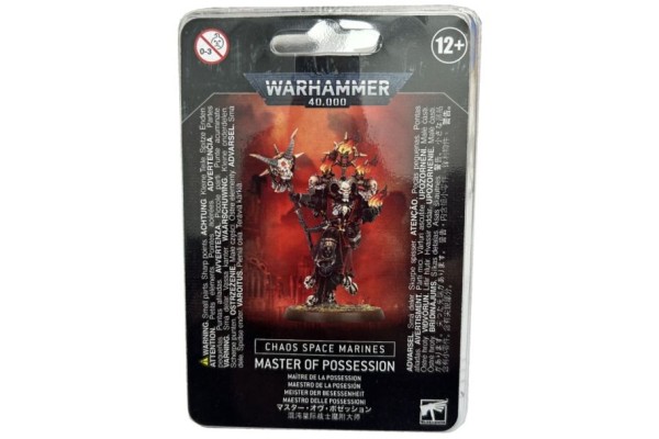 Chaos Space Marines: Master Of Possession --- Temporarily Out Of Stock Bij Gw ---- Webstore Exclusive