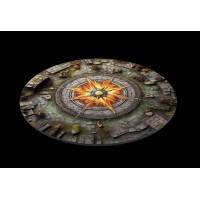 Rubber Objective Markers - Ancient Relic - Set Of 8 Rubber Objective Markers - Ancient Relic - Set Of 8