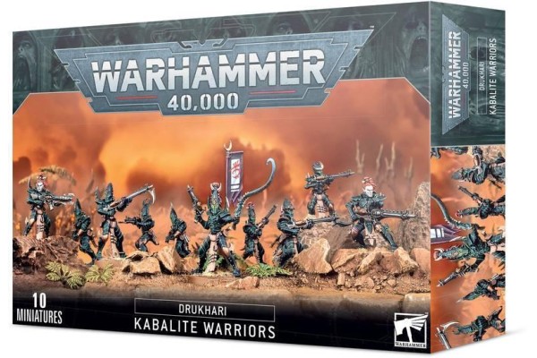 Drukhari: Dark Eldar Kabalite Warriors