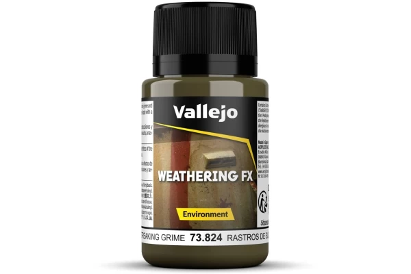 Vallejo Weathering Effects Environment Streaking Grime 40 Ml