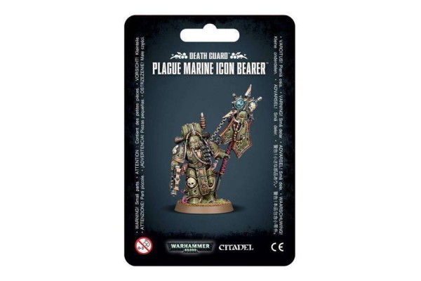 Death Guard: Plague Marine Icon Bearer