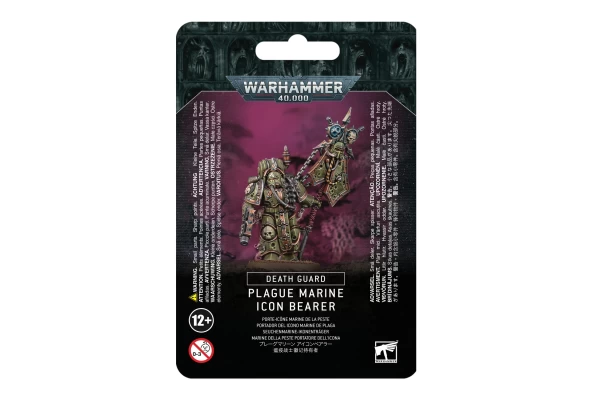 Death Guard: Plague Marine Icon Bearer