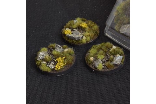 Highland Bases - Round 50Mm (X3)