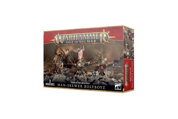 Orruk Warclans: Man-Skewer Boltboyz Orruk Warclans: Man-Skewer Boltboyz
