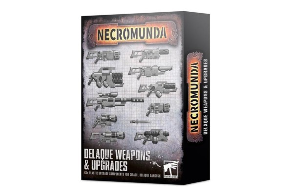 Necromunda: Delaque Weapons & Upgrades Necromunda: Delaque Weapons & Upgrades