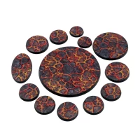 Lava Instabases Round 28Mm (10 Pc.) Lava Instabases Round 28Mm (10 Pc.)