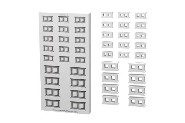 Silicone Molds - Concrete Bricks