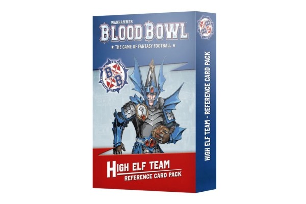 Blood Bowl:high Elf Team Reference Cards