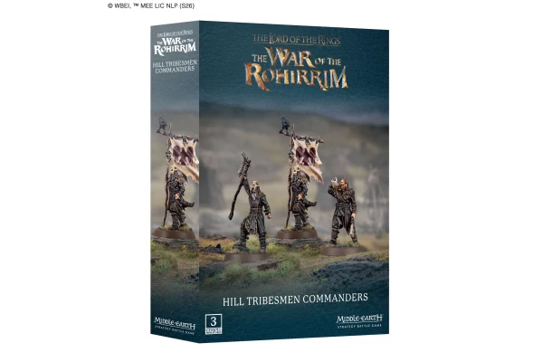 Middle-Earth Strategy Battle Game: Hill Tribesmen Commanders