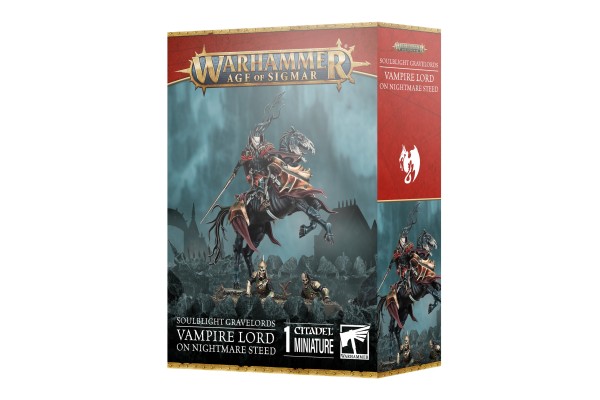 Soulblight Gravelords: Vampire Lord On Nightmare Steed Soulblight Gravelords: Vampire Lord On Nightmare Steed