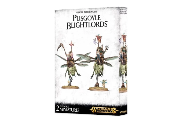 Maggotkin Of Nurgle: Lord Of Afflictions / Pusgoyle Blightlords ---- Webstore Exclusive