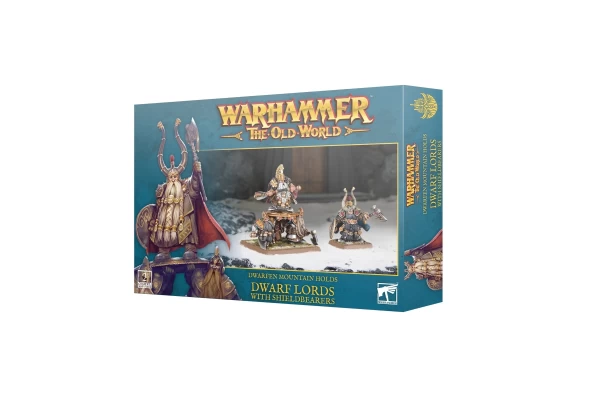 Dwarfen Mountain Holds: Dwarf Lords With Shieldbearers