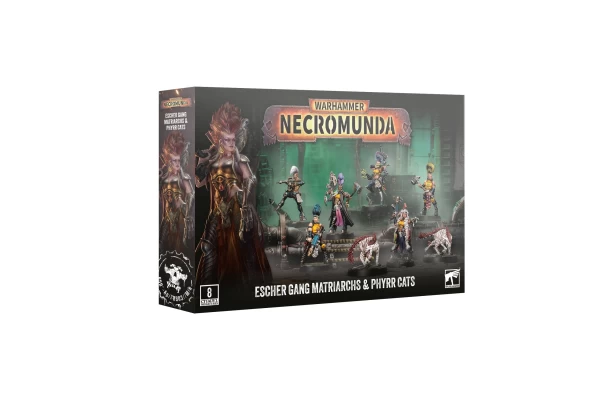Necromunda: Escher Gang Matriarchs & Phyrr Cats