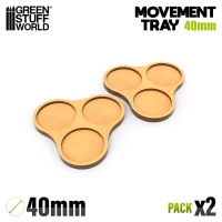 Mdf Movement Trays 40Mm X3 - Skirmish Mdf Movement Trays 40Mm X3 - Skirmish