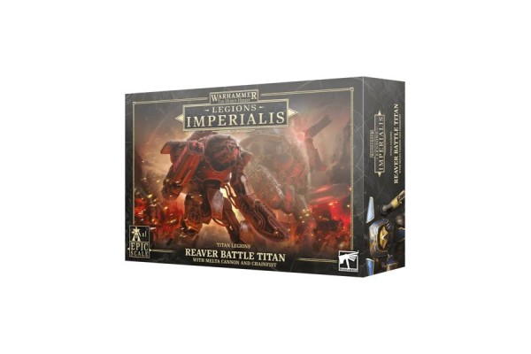 Legions Imperialis: Reaver Titan With Melta Cannon & Chainfist