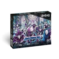 Vallejo - Game Color  / 12 Colors + Figure - Dark Future Set By Squidmar Miniatures 18 Ml