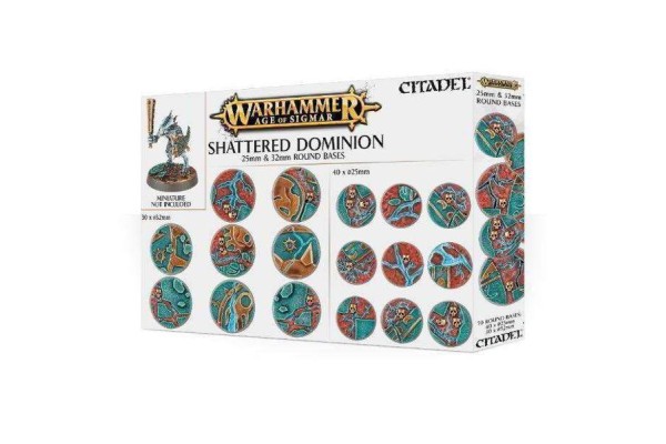Age Of Sigmar: Shattered Dominion: 25 And 32Mm Round