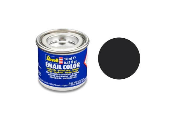 Teerzwart Mat 14 Ml Bus Revell Modelbouwverf Op Kunstharsbasis