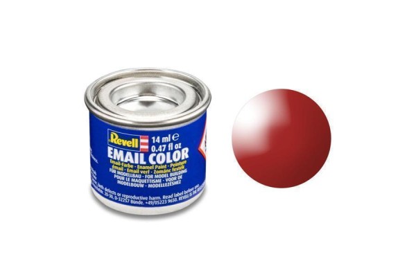 Vuurrood Glanzend Ral 3000 14 Ml Bus Revell Modelbouwverf Op Kunstharsbasis
