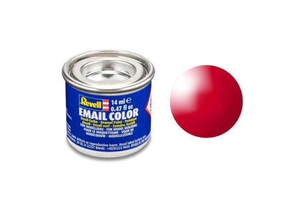 Italiaans Rood Glanzend 14 Ml Bus Revell Modelbouwverf Op Kunstharsbasis
