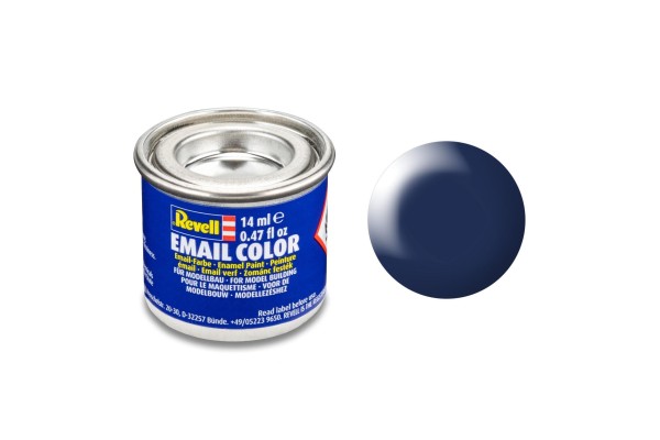 Lufthansa-Blauw Zijdemat Ral 5013 14 Ml Bus Revell Modelbouwverf Op Kunstharsbasis