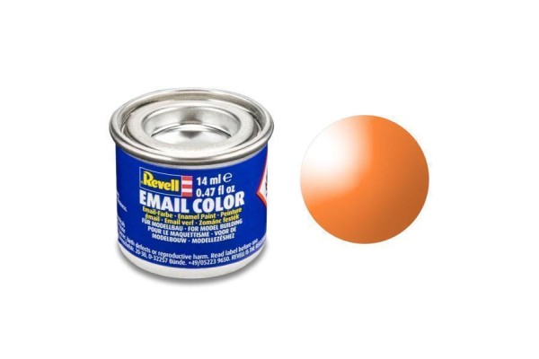 Oranje Doorzichtig 14 Ml Bus Revell Modelbouwverf Op Kunstharsbasis