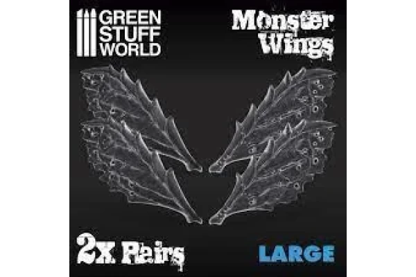 2X Resin Monster Wings - Large